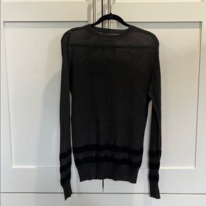 ALLSAINTS Fine Lightweight Knit Sweater. 100% Cotton. Great for layering.